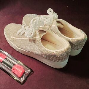 Jessica Simpson Rhinestone Sneakers